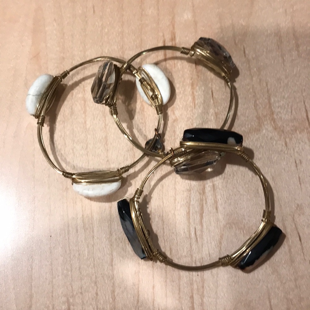 Bourbon and Bowtie bracelets